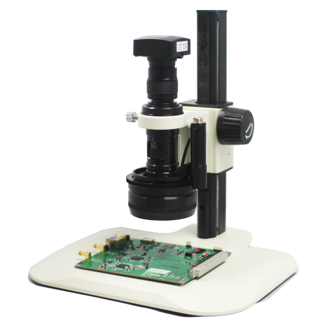 HT002-3D 입체현미경 3D현미경 측면관찰 저배율 검사용 PCB검사 비디오현미경