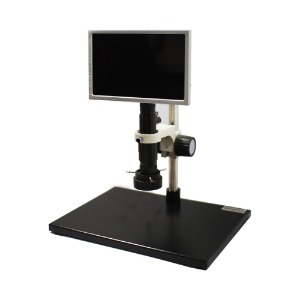 HNL004 모니터현미경 비디오현미경 100배 PCB 솔더링 냉땜 납땜 LCD현미경